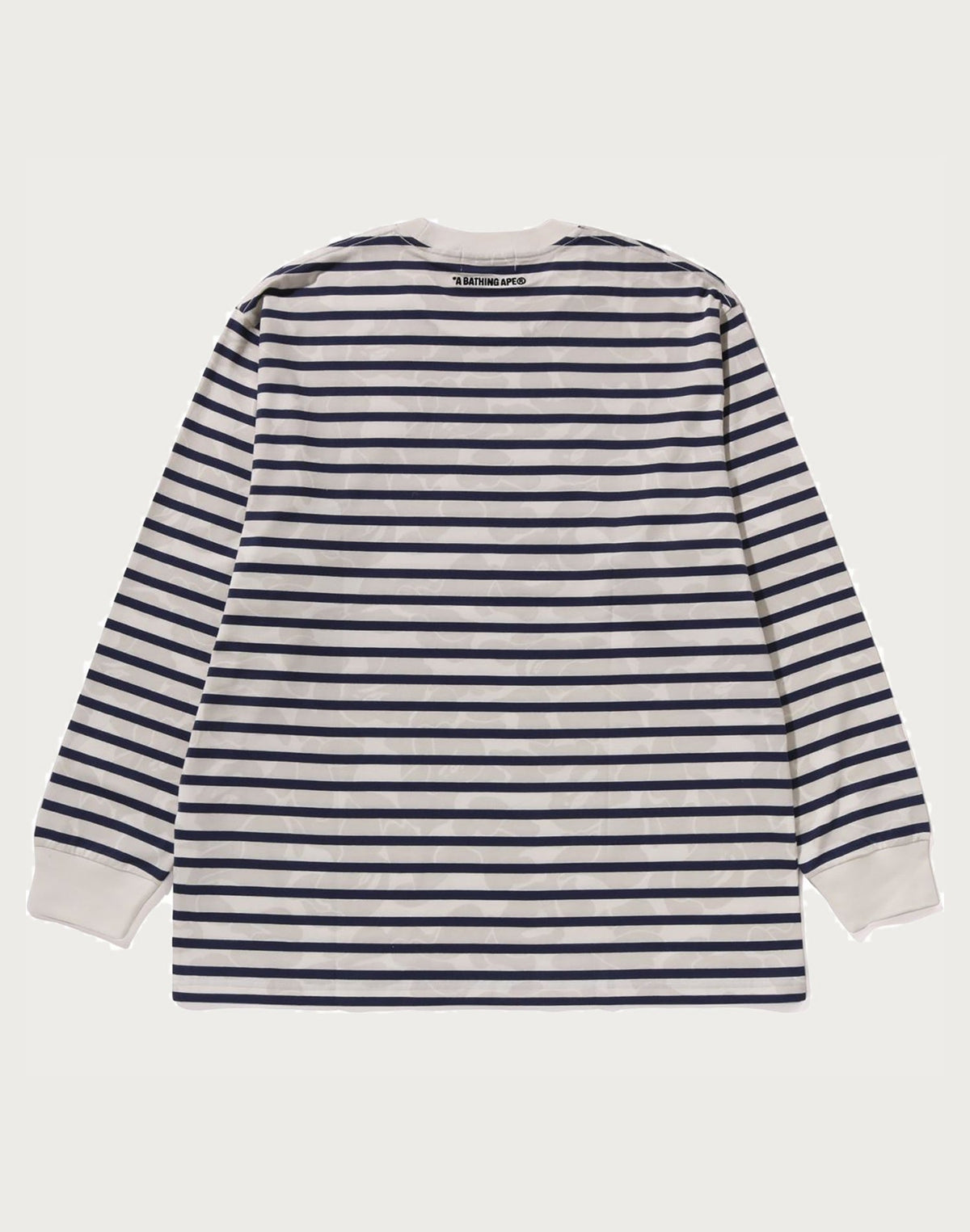 SOLID CAMO ONE POINT RELAXED FIT STRIPE LS TEE MENS