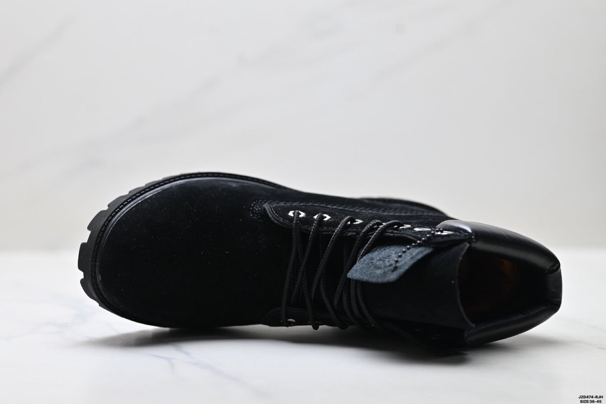 Timberland Black Premium Leather High Outdoor Boot