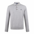 Polo Ralph Lauren Men’s Long‑Sleeve Knit Polo Shirt, 3‑Button Placket