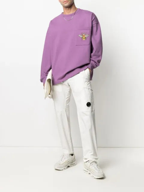Timberland bee-embroidered sweatshirt