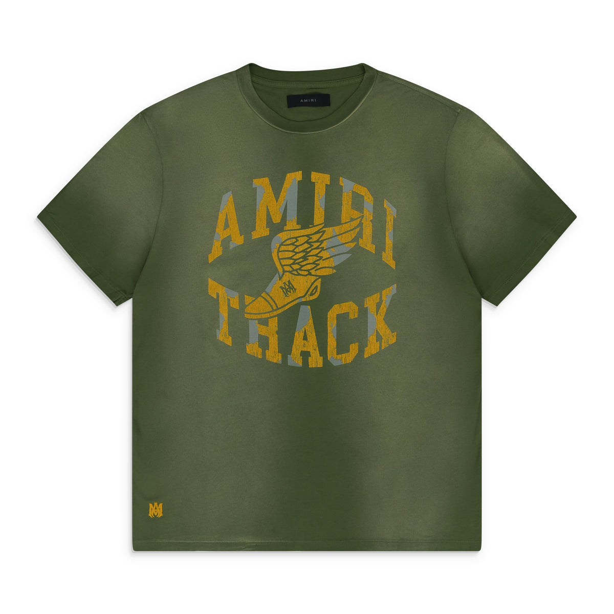 Green Amiri Track Tee