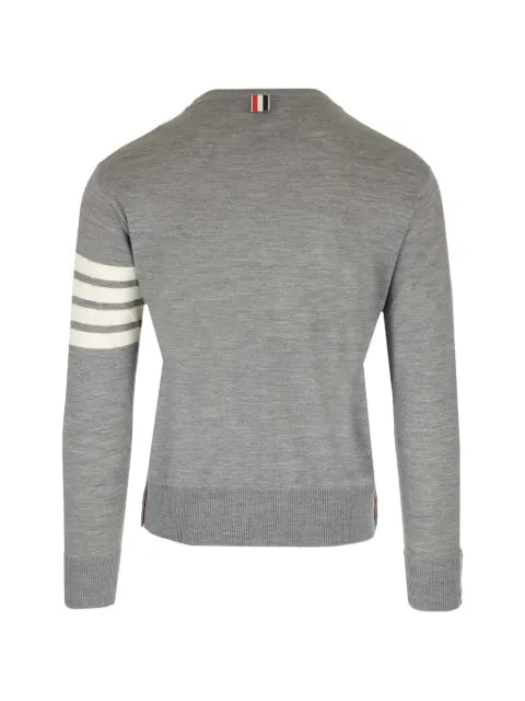 Thom Browne fine merino wool 4-Bar sweater