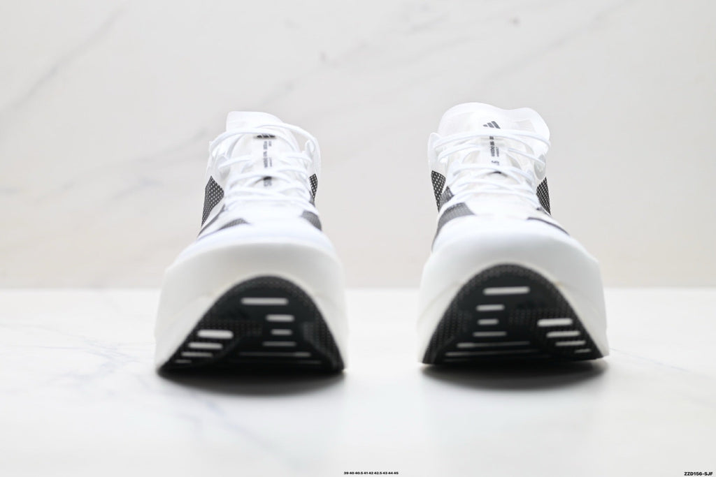 Adidas K81802150 Men's Running Shoes - White/Black