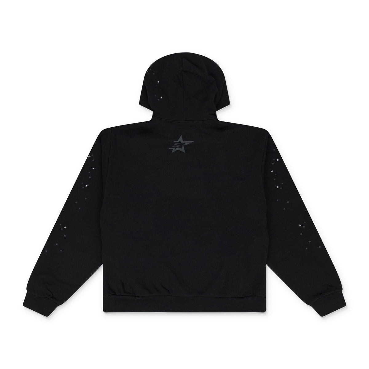 Black Rhinestone Punk V2 Hoodie