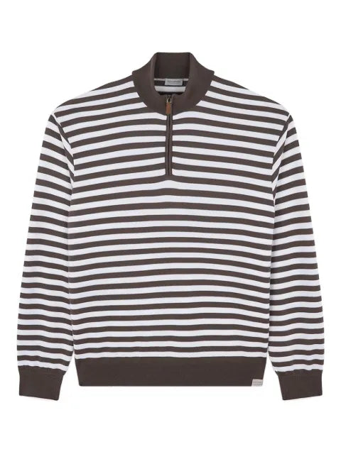 Paul & Shark stripe-pattern sweatshirt