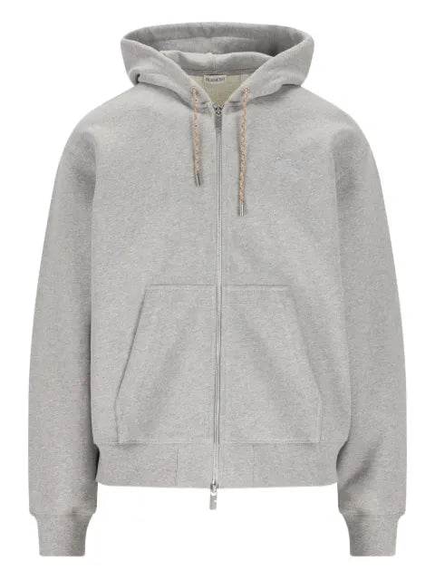Burberry check-detail hoodie