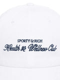 Sporty & Rich H&W Club logo-embroidered baseball cap