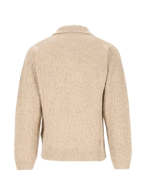 MARANT button-up flecked sweater