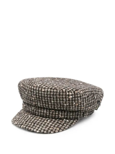 Borsalino Brest tweed baseball cap