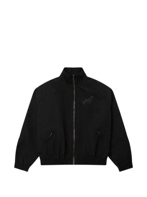 Willy Chavarria pinstripe-pattern zip-up bomber jacket