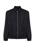 Giuliano Galiano Asher elasticated-trim zip-up jacket