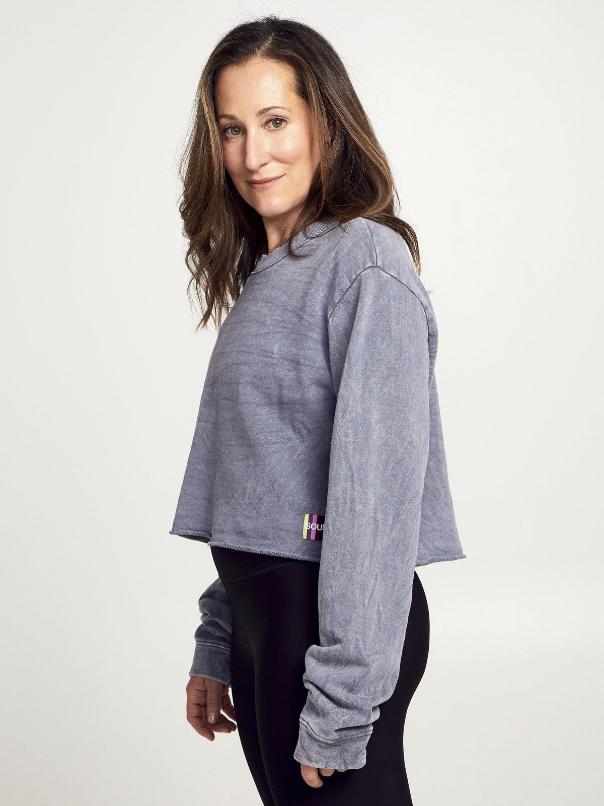 CASEY CROP SWEATSHIRT