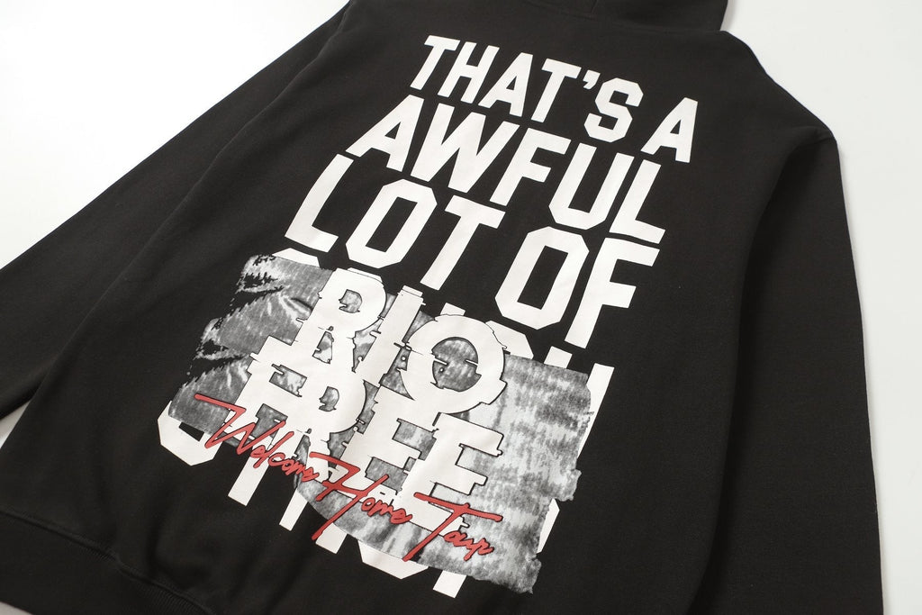 THAT'S A AWFUL LOT OF COUGH SYRUP Tomorrow Star Graphic Hoodie