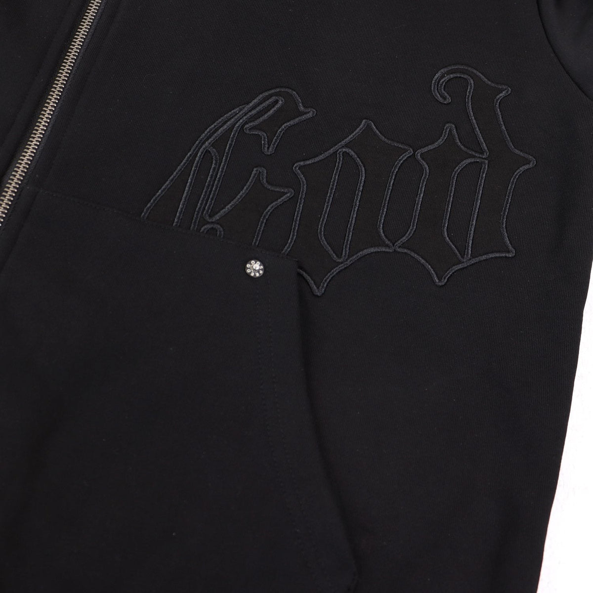 Godspeed Tonal Gothic Zip Hoodie