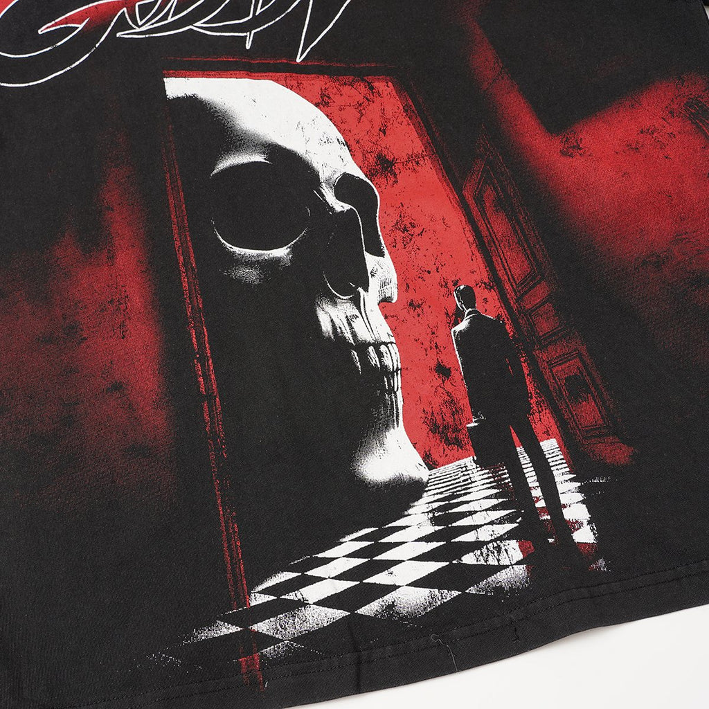 Godspeed Skull Graphic T-Shirt