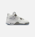 Air Jordan 4 Retro Blue Chill Big Kids' Sneakers - Photon Dust / Blue / White