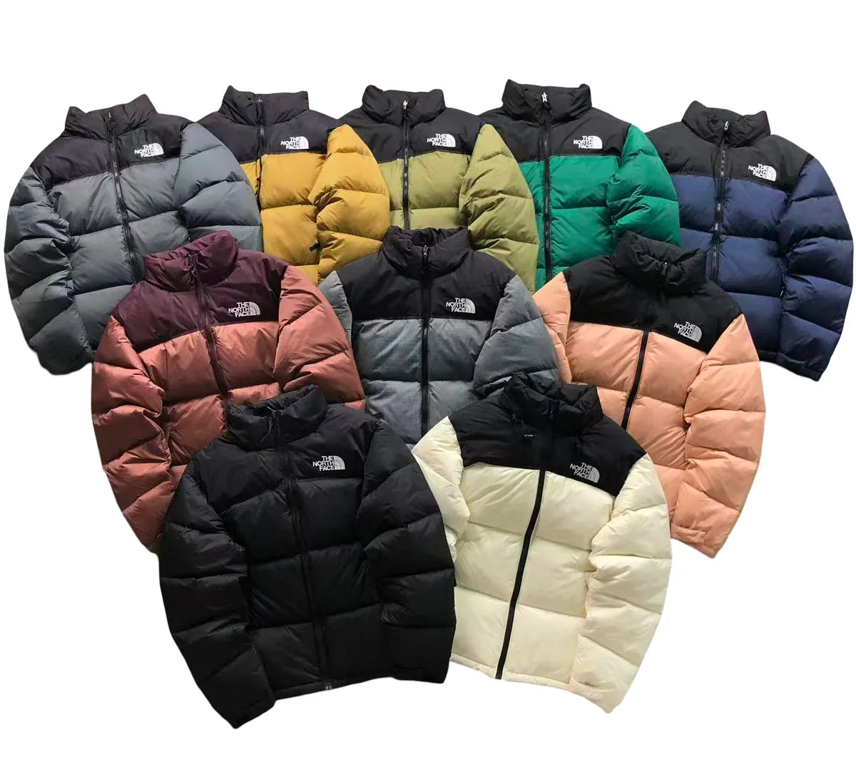 The North Face 1996 Retro Nuptse Jacket in Burgundy