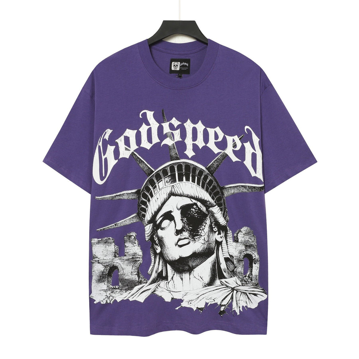 Godspeed Statue of Liberty Graphic T-Shirt