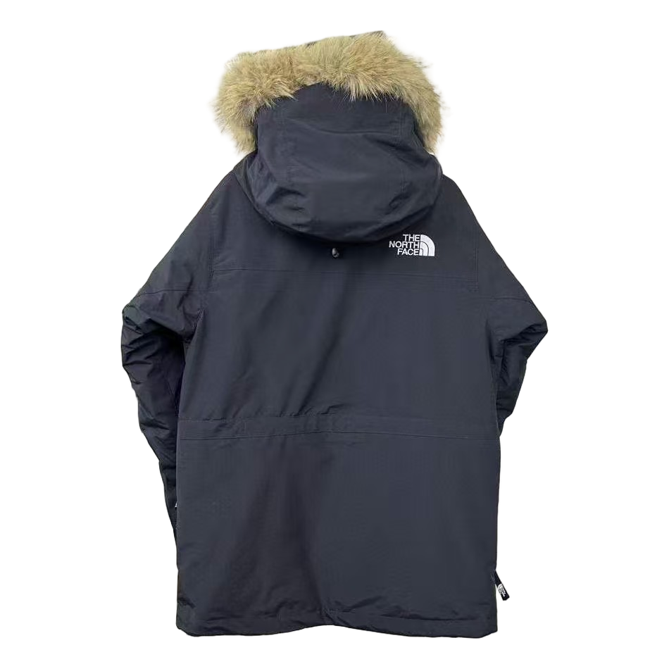 The North Face Four-Pocket Fur-Trim Hooded Parka – Graphite