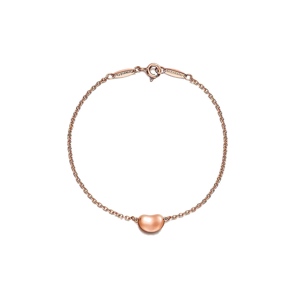 Tiffany Style Bead 18K Gold-Plated Bracelet